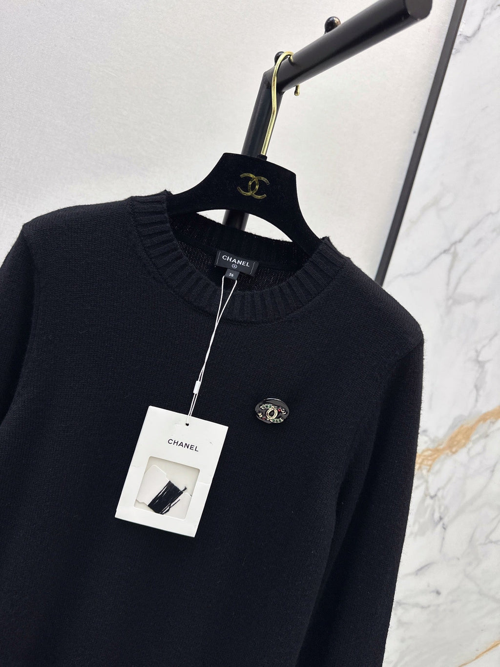 26SS New Long-Sleeve Crew-Neck Sweater 🖤