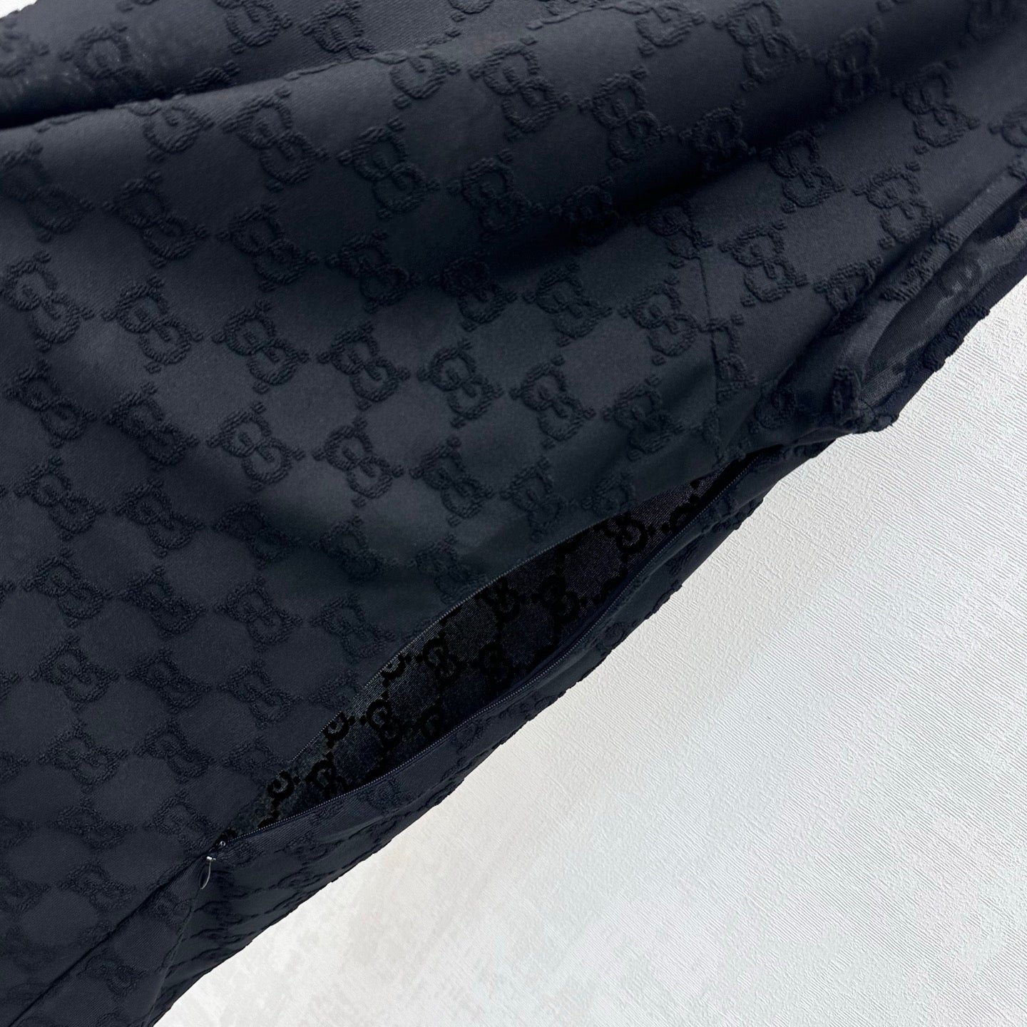 26FW New Jacquard Crew-Neck Vest Dress