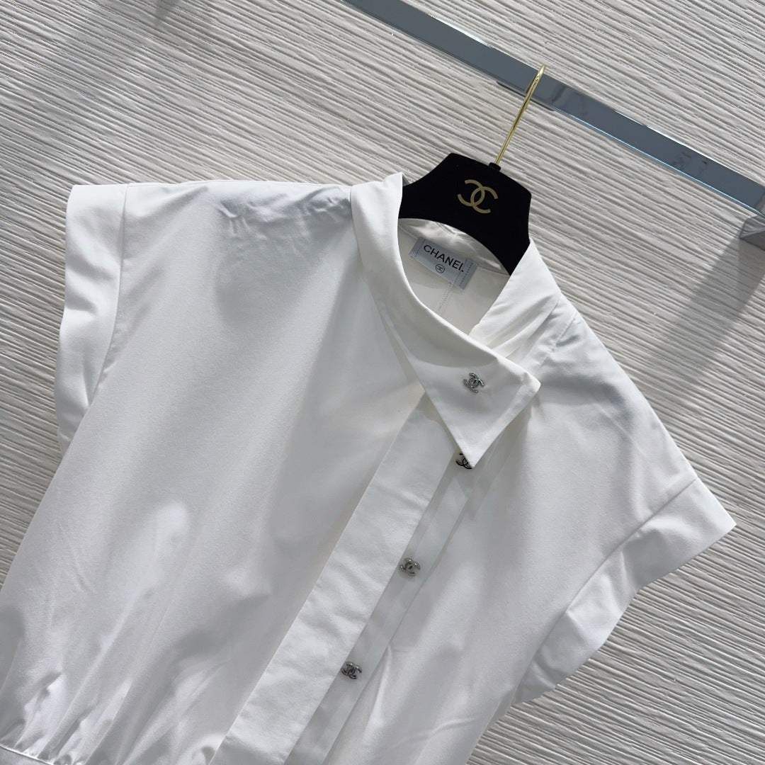 26FW New Sleeveless Shirt with 3D Tailoring