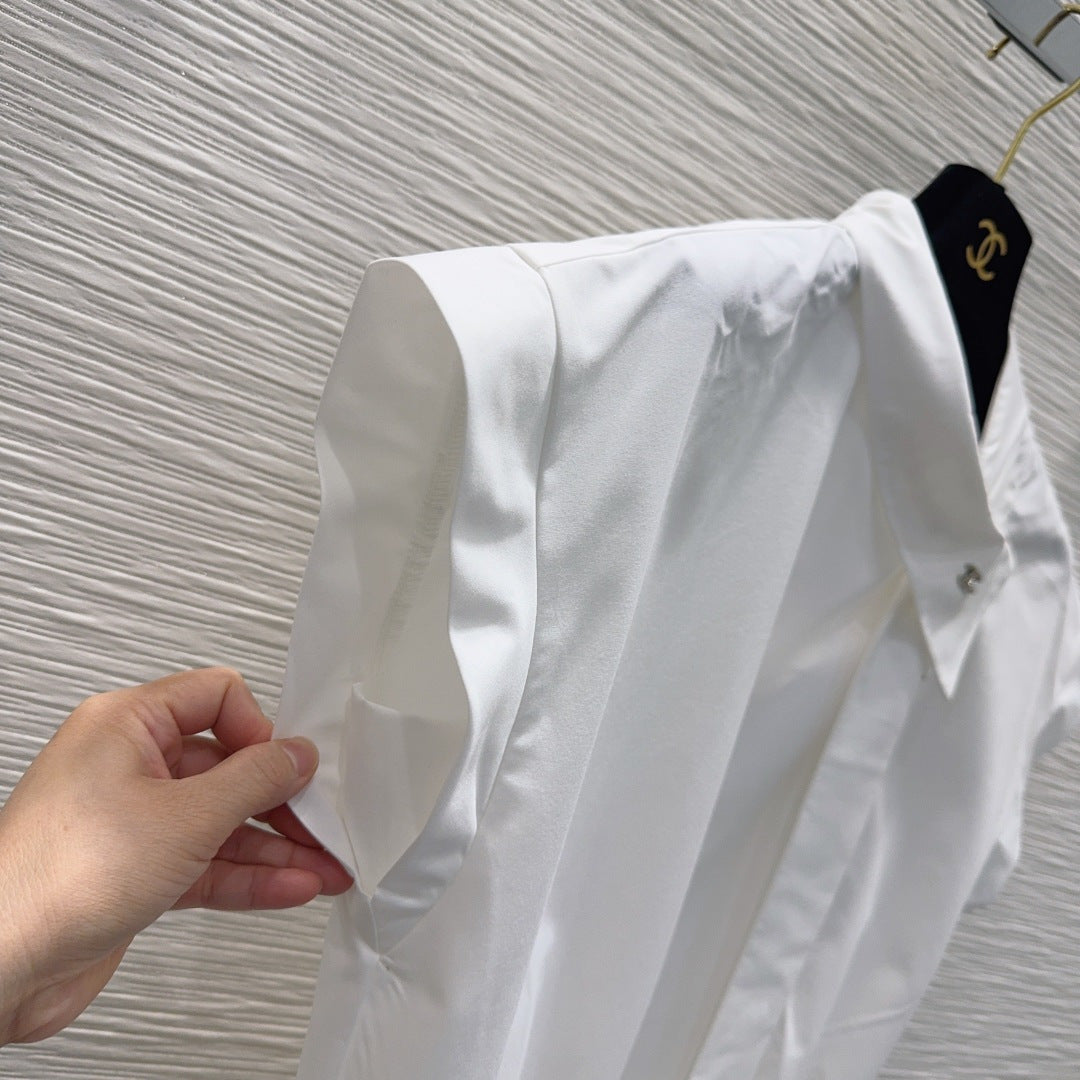 26FW New Sleeveless Shirt with 3D Tailoring