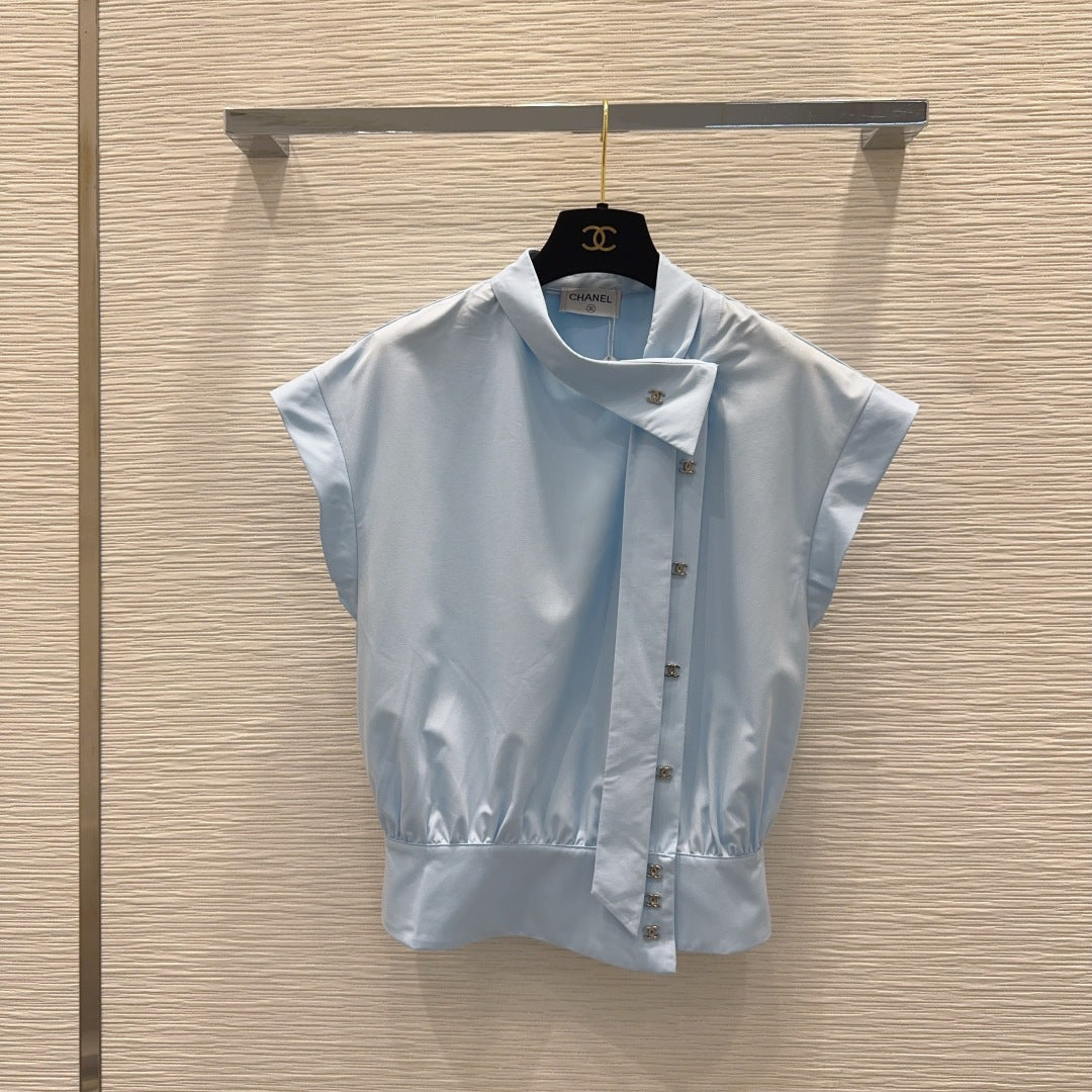 26FW New Sleeveless Shirt with 3D Tailoring