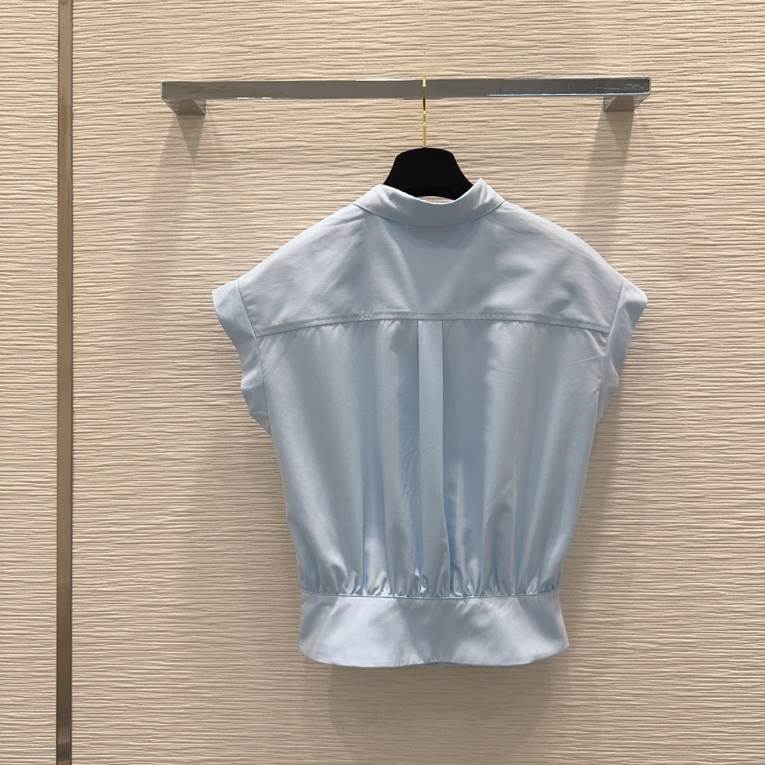 26FW New Sleeveless Shirt with 3D Tailoring