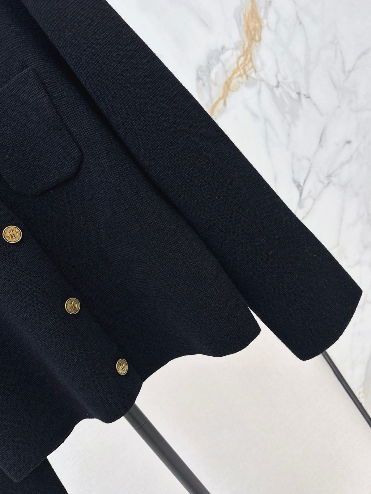 26FW New Versatile Black Knit Jacket 🖤