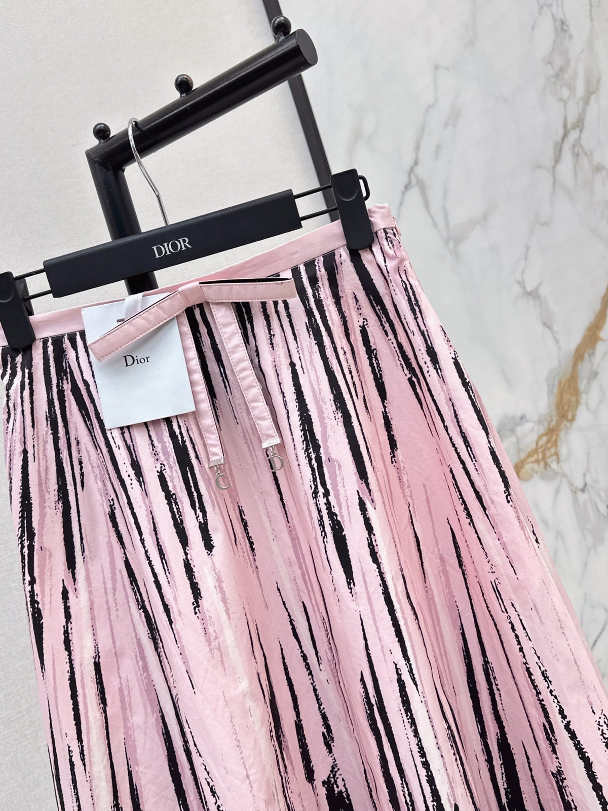 26FW New Resort Collection Printed Skirt with Bow Detail 🩵
