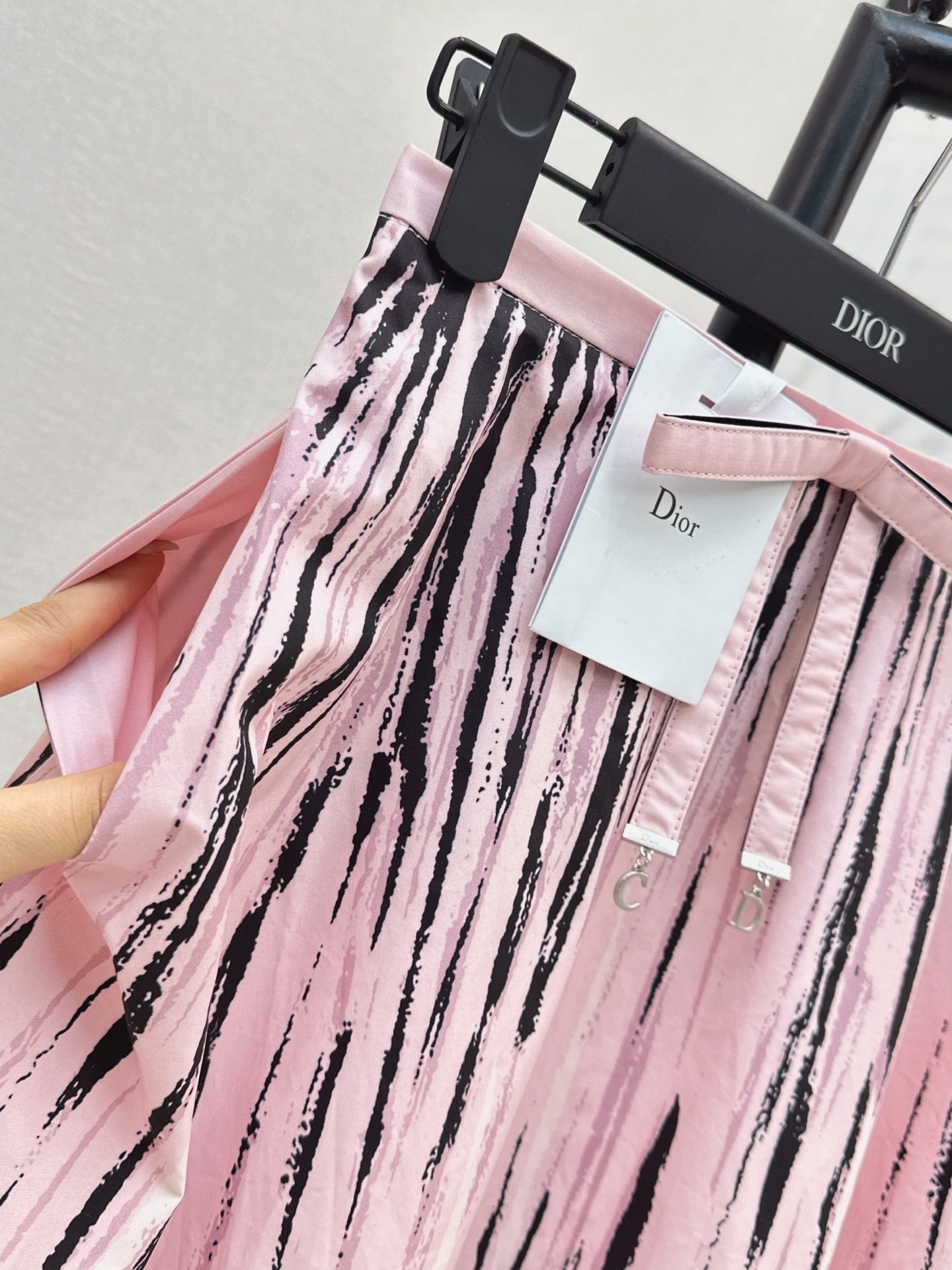 26FW New Resort Collection Printed Skirt with Bow Detail 🩵