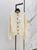 🔥Highest Quality🔥 26FW New High-End Métiers d'Art Cashmere Knit Cardigan 🖤