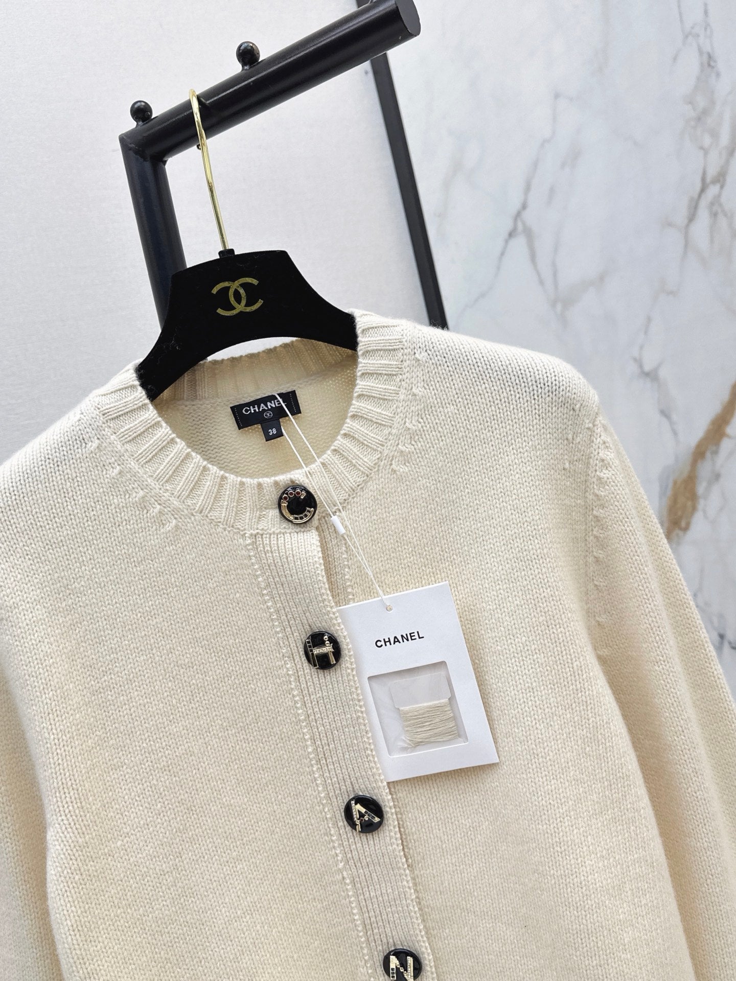 🔥Highest Quality🔥 26FW New High-End Métiers d'Art Cashmere Knit Cardigan 🖤