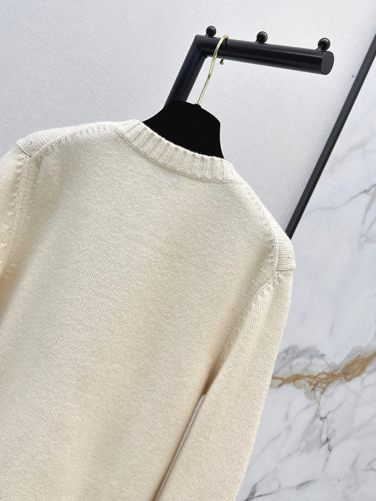 🔥Highest Quality🔥 26FW New High-End Métiers d'Art Cashmere Knit Cardigan 🖤