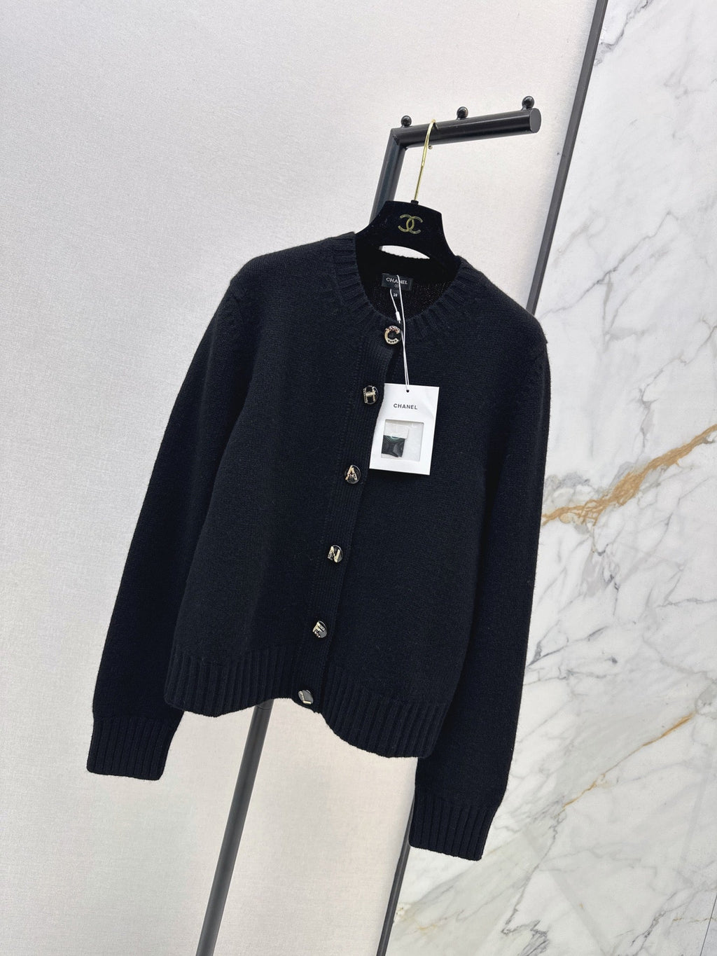 🔥Highest Quality🔥 26FW New High-End Métiers d'Art Cashmere Knit Cardigan 🖤