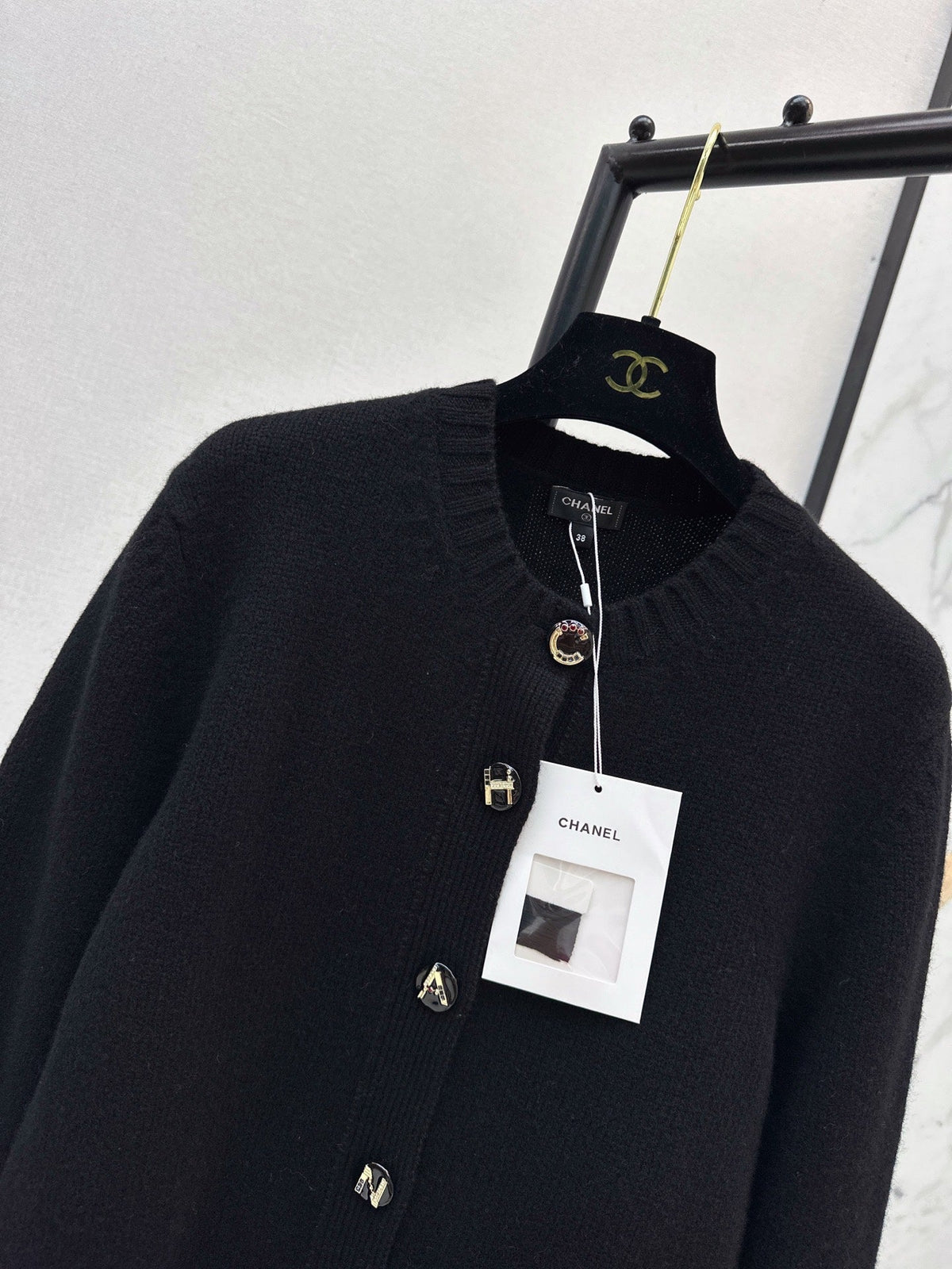 🔥Highest Quality🔥 26FW New High-End Métiers d'Art Cashmere Knit Cardigan 🖤