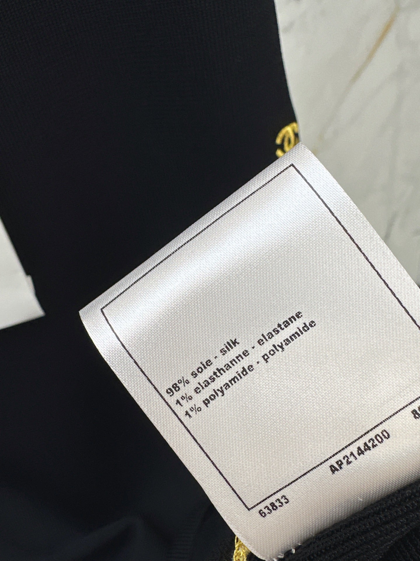 26FW New Camisole Dress with Gold-Thread Embroidered Logo Trim 🖤