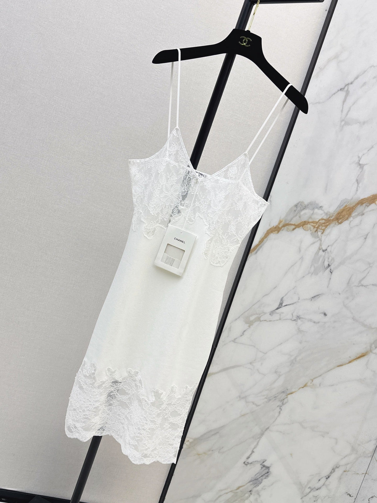 26FW New Patchwork Lace Camisole Dress 🖤