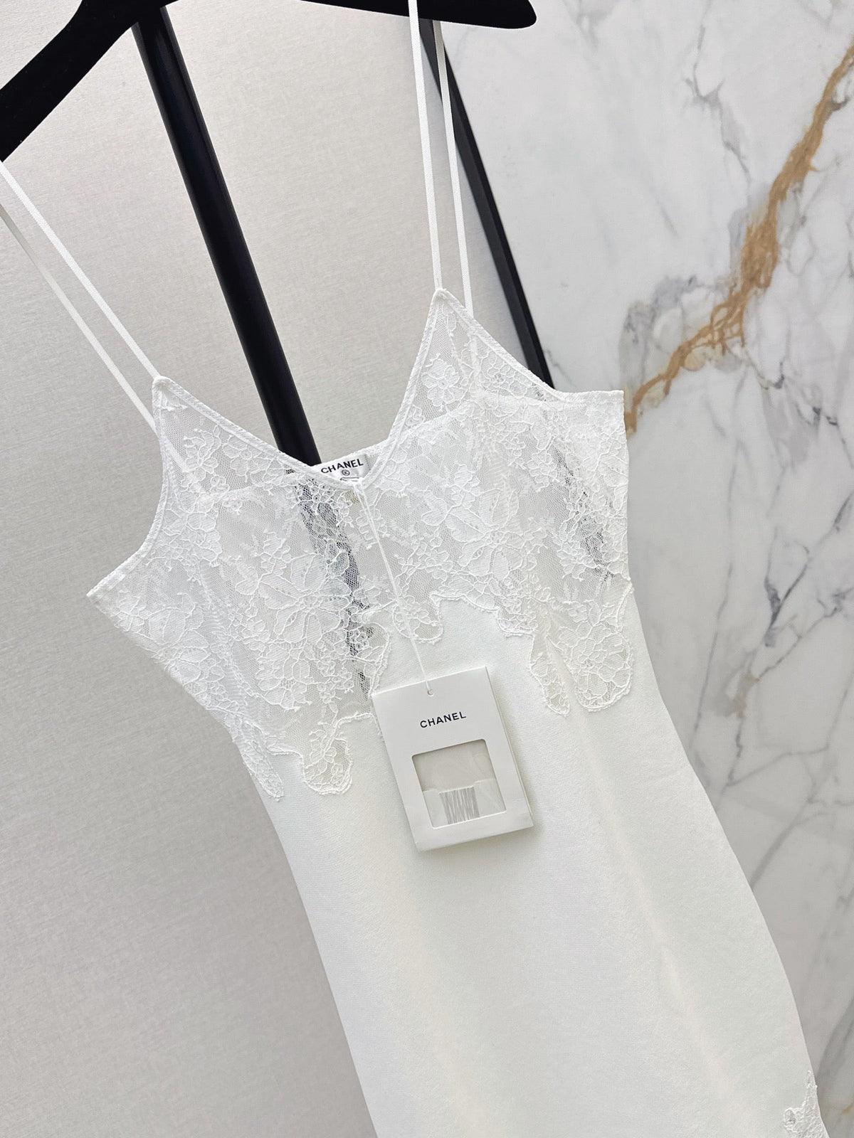 26FW New Patchwork Lace Camisole Dress 🖤