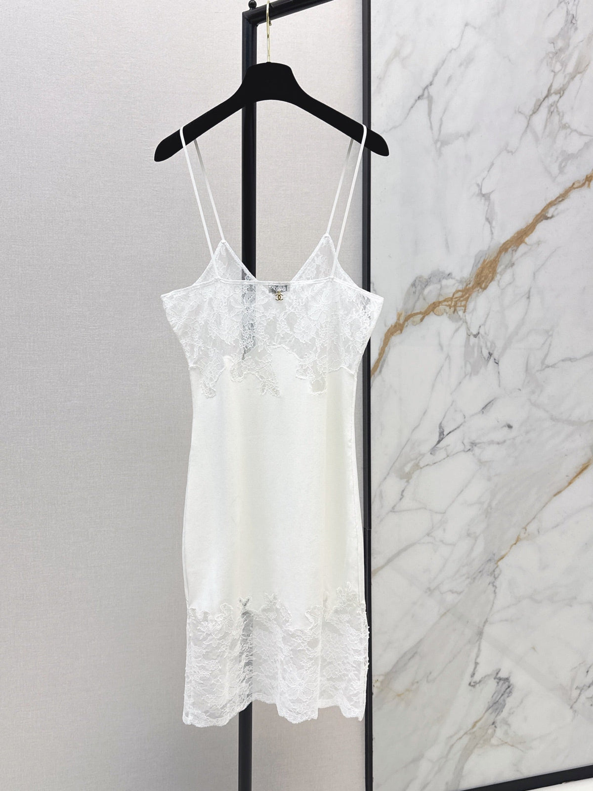 26FW New Patchwork Lace Camisole Dress 🖤