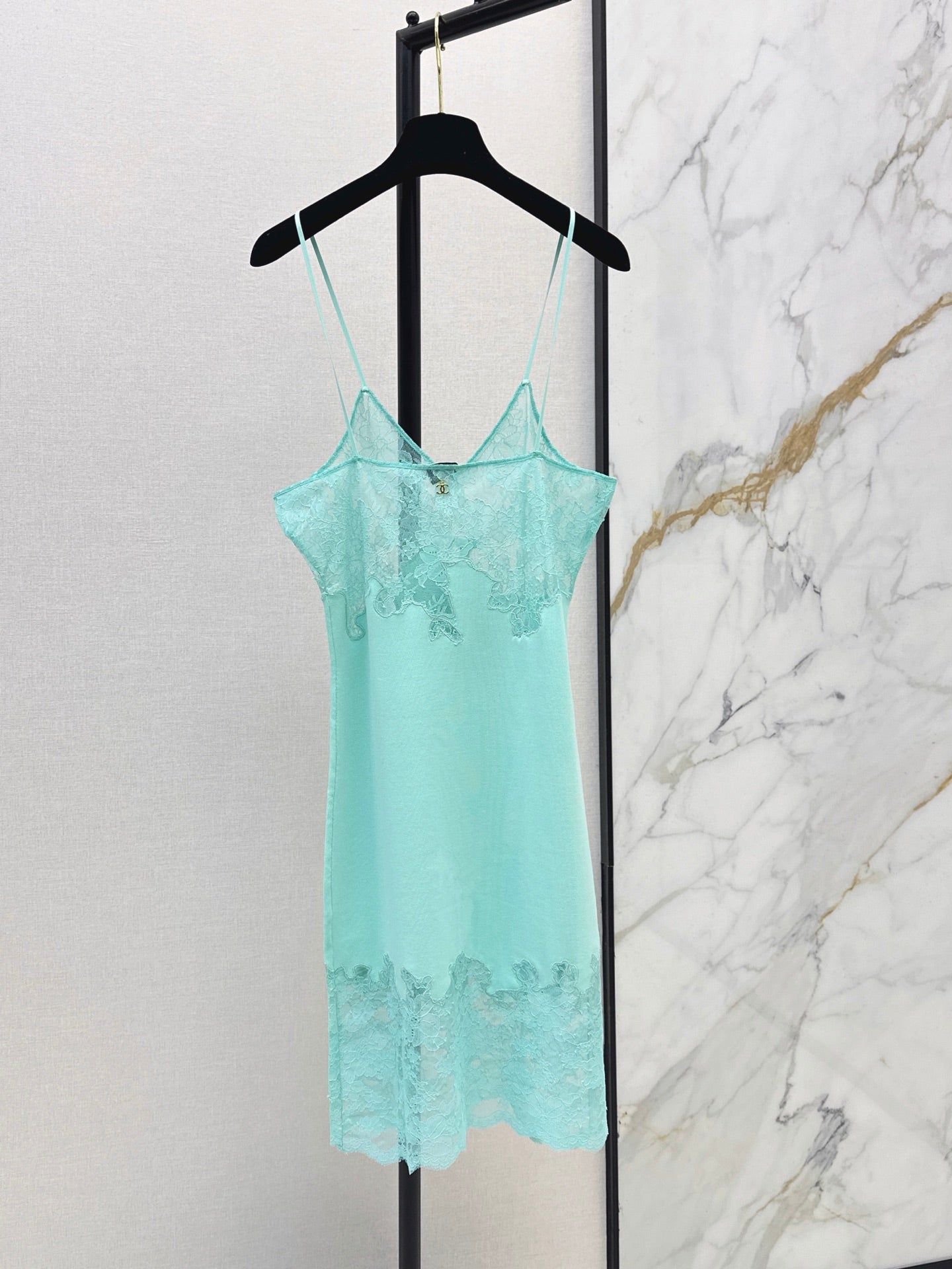 26FW New Patchwork Lace Camisole Dress 🖤