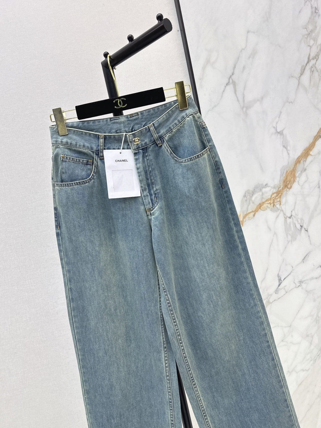 🔥Highest Quality🔥26FW New "Coco Girl" Straight-Leg Jeans 🩶