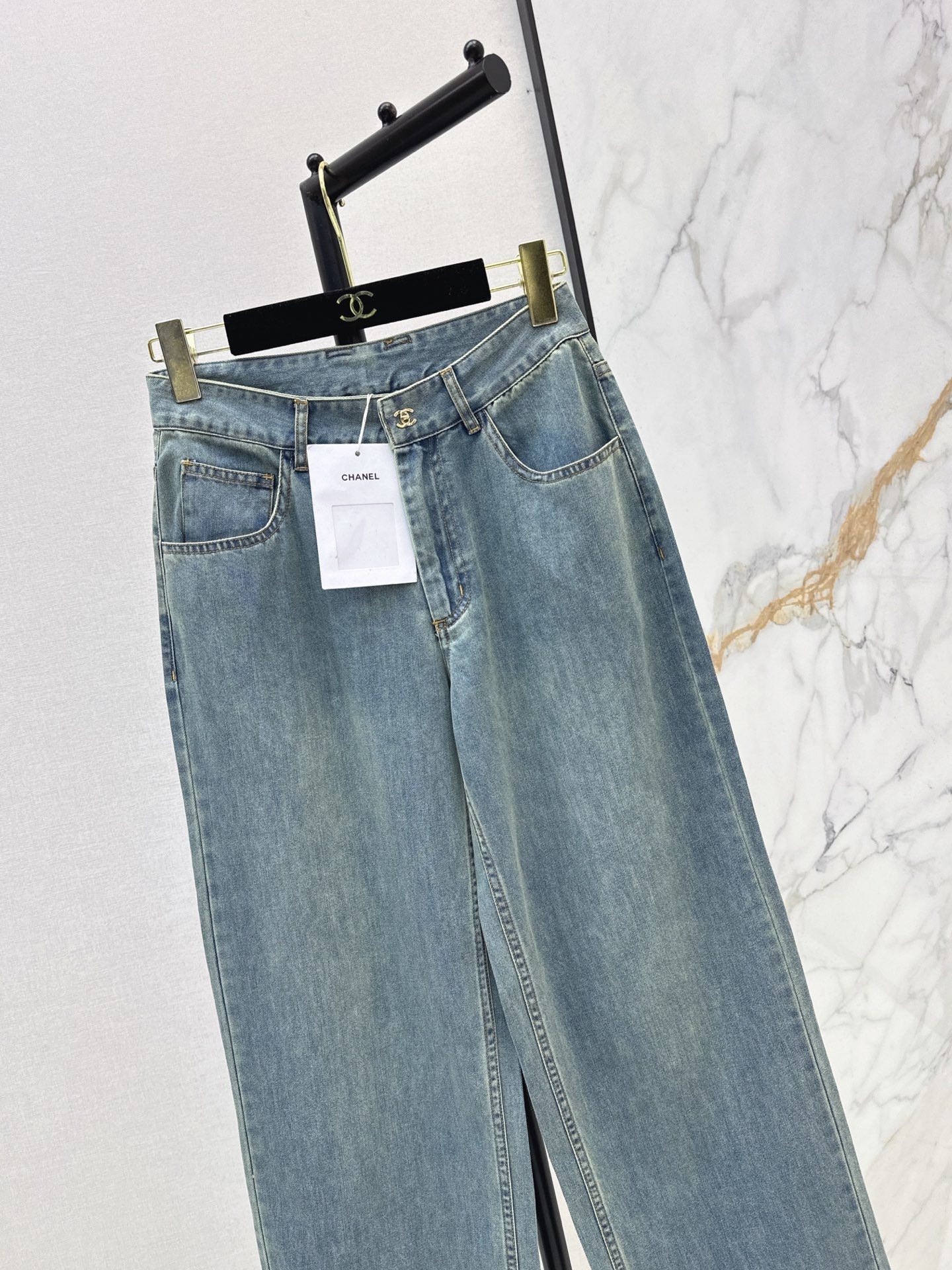 🔥Highest Quality🔥26FW New "Coco Girl" Straight-Leg Jeans 🩶