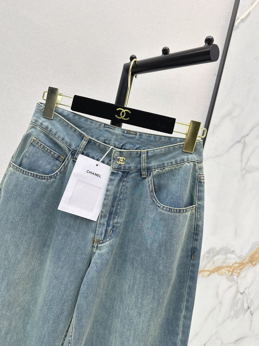 🔥Highest Quality🔥26FW New "Coco Girl" Straight-Leg Jeans 🩶