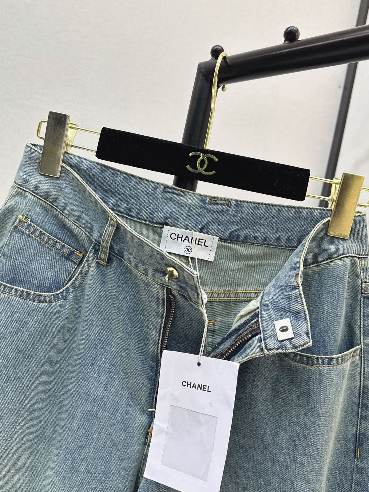 🔥Highest Quality🔥26FW New "Coco Girl" Straight-Leg Jeans 🩶
