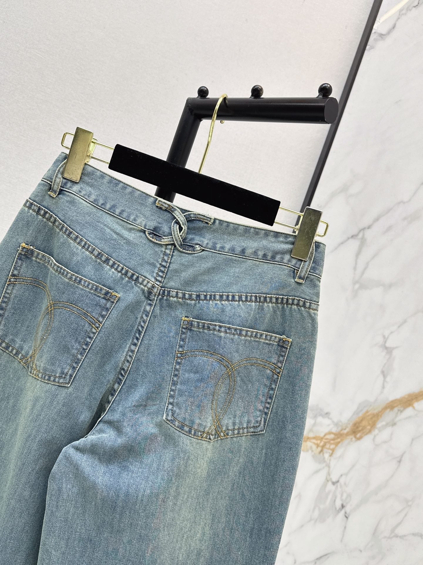 🔥Highest Quality🔥26FW New "Coco Girl" Straight-Leg Jeans 🩶