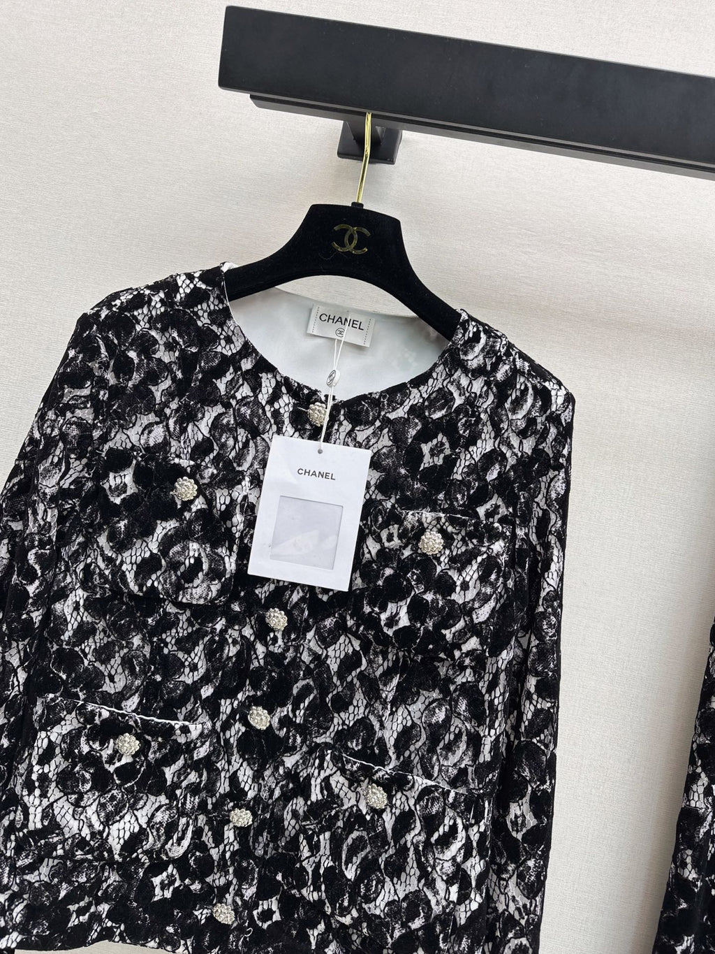 26FW New Custom Crew-Neck Lace Jacket 🖤