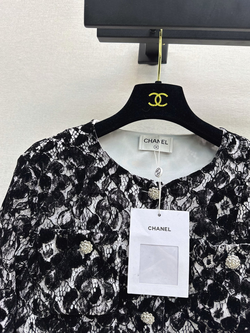 26FW New Custom Crew-Neck Lace Jacket 🖤
