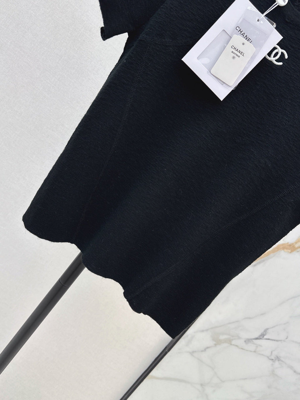 26FW New Vintage-Style Crew Neck Short-Sleeve Knit Top 🖤