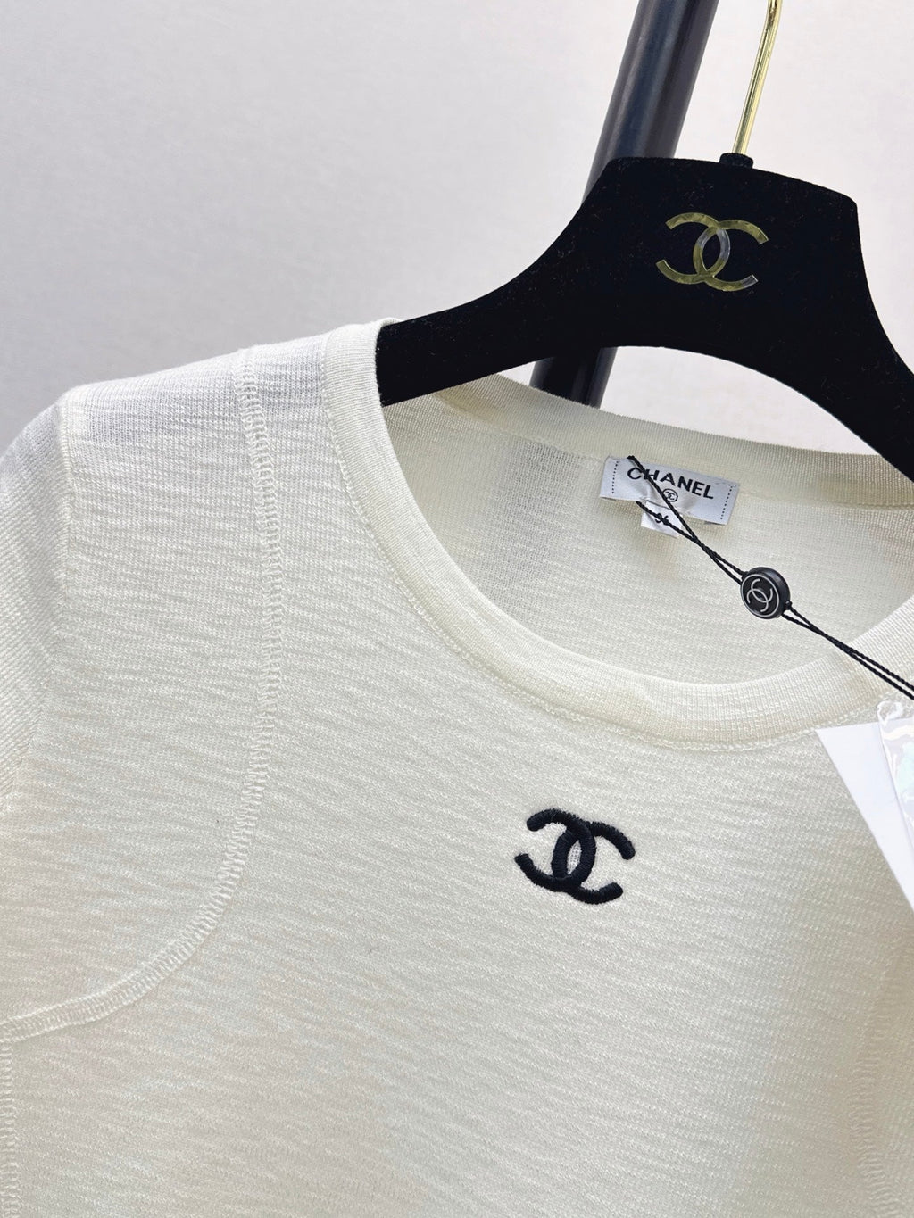 26FW New Vintage-Style Crew Neck Short-Sleeve Knit Top 🖤