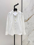 26FW New White Long-Sleeve Shirt 🤍