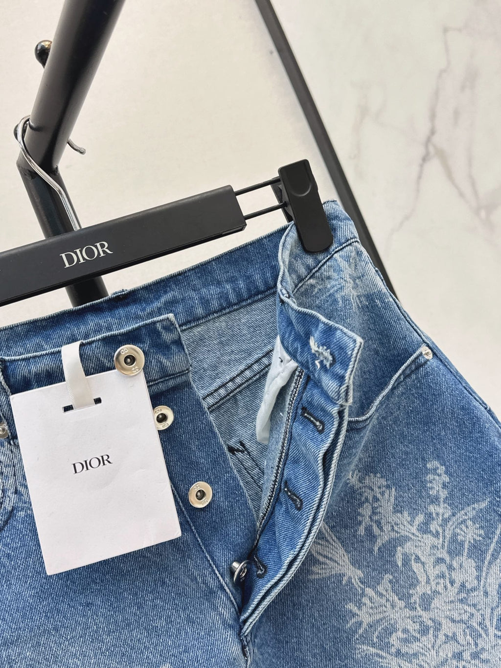 26FW New High-Waisted Jacquard Denim Skirt 🩵