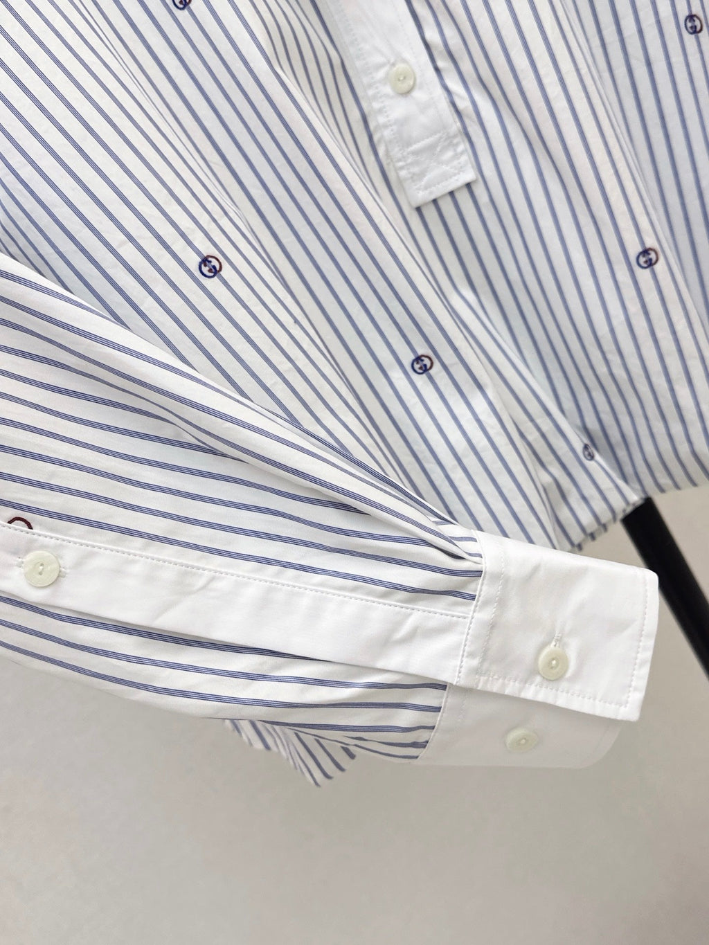 🔥Highest Quality🔥 26FW New Striped Print Loose-Fit Collared Shirt 🩵