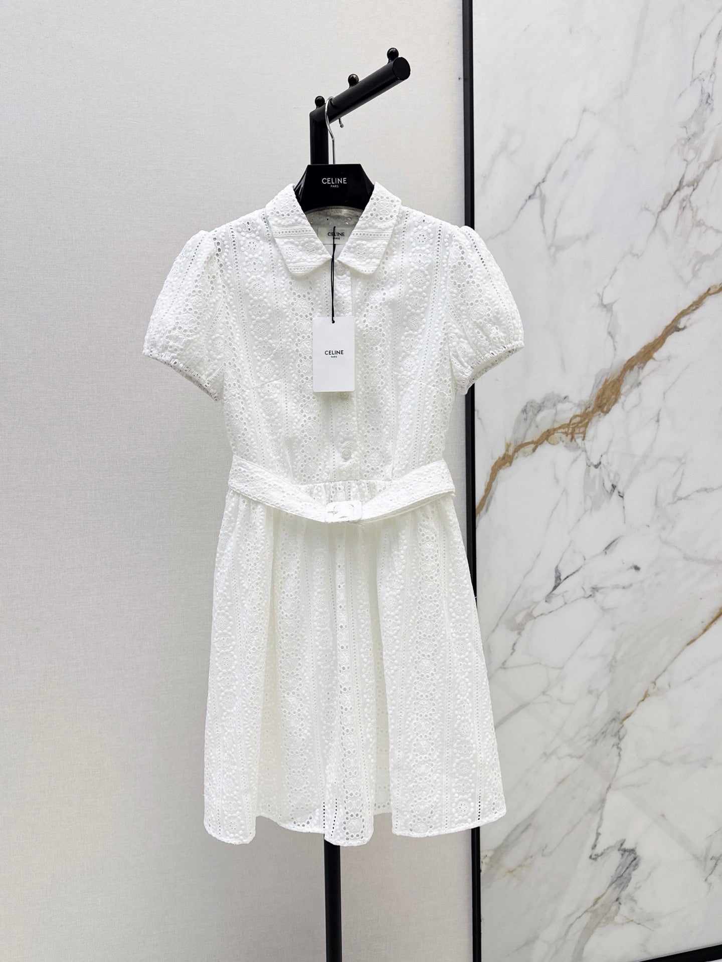 26FW New Cut-out Water-Soluble Embroidery Dress 🤍