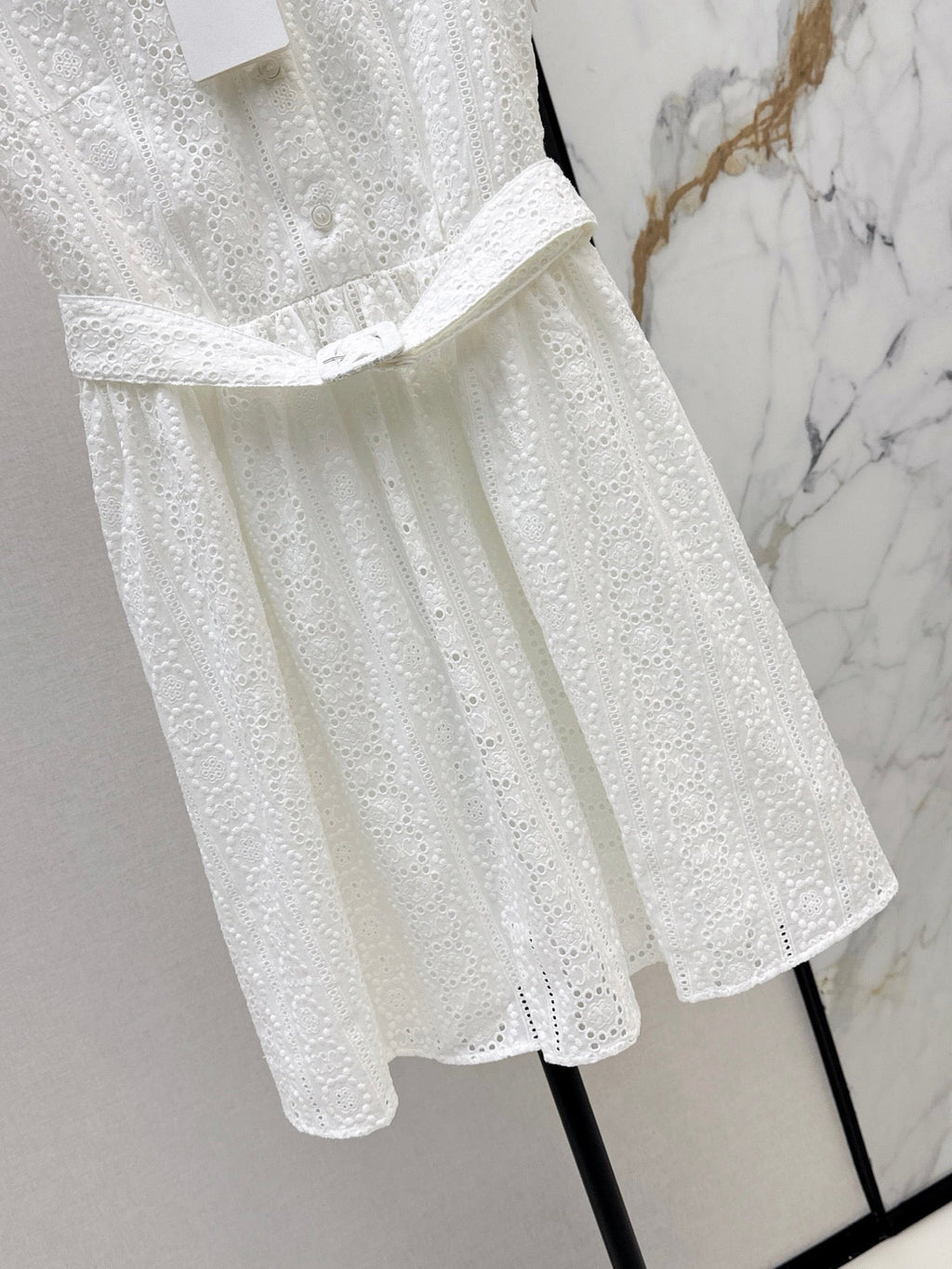 26FW New Cut-out Water-Soluble Embroidery Dress 🤍