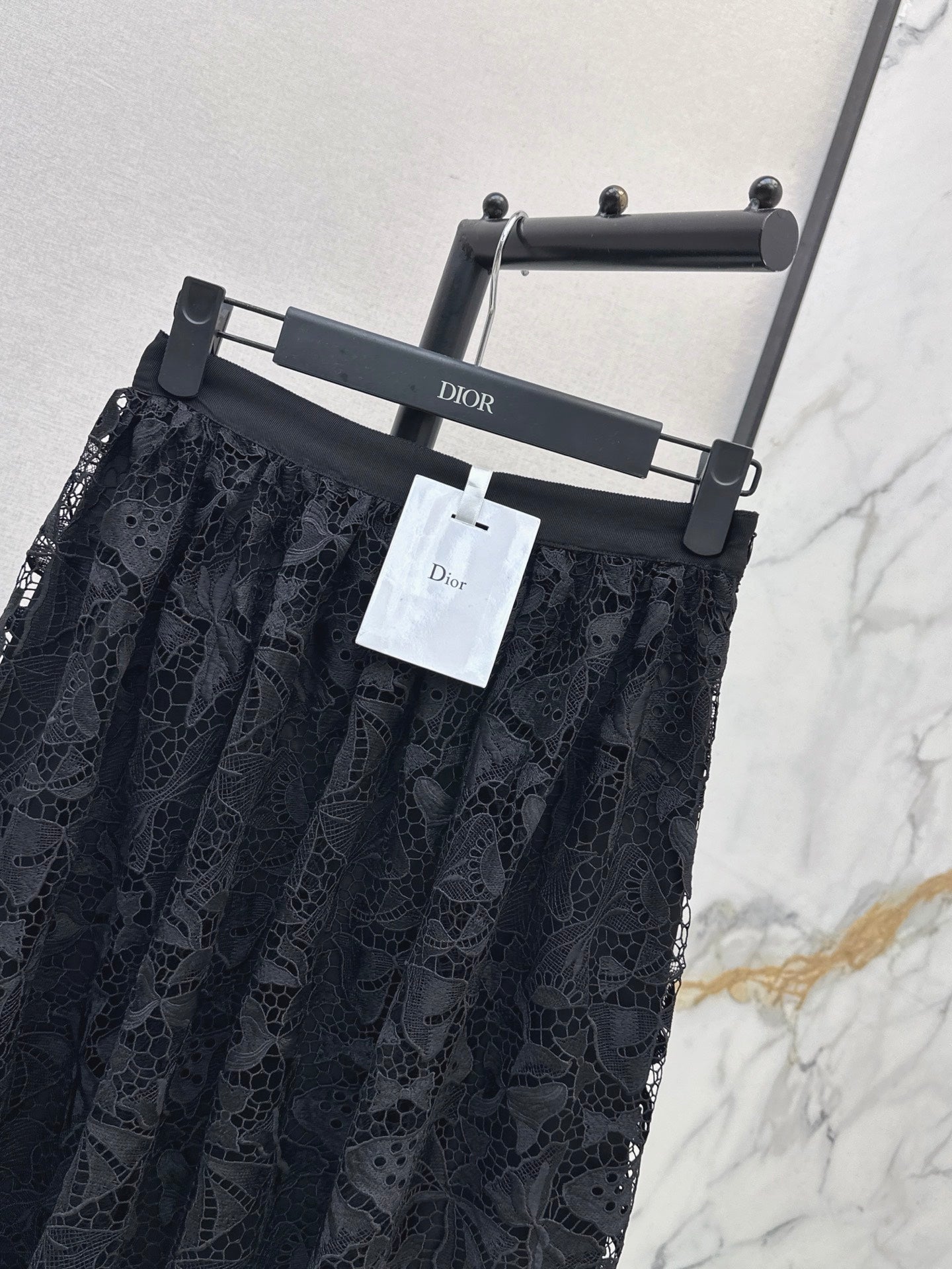 26FW New Water-Soluble Floral Embroidery Skirt 🖤