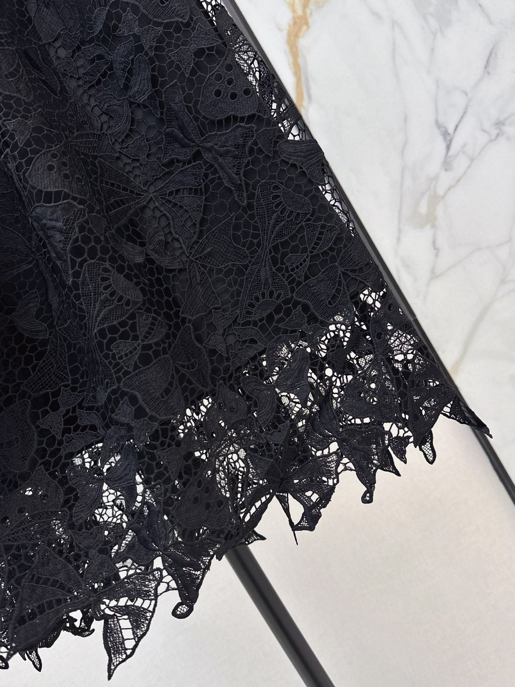 26FW New Water-Soluble Floral Embroidery Skirt 🖤
