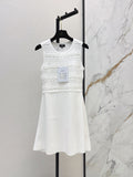 26FW New Girly-Style Sleeveless Knit Dress 🤍