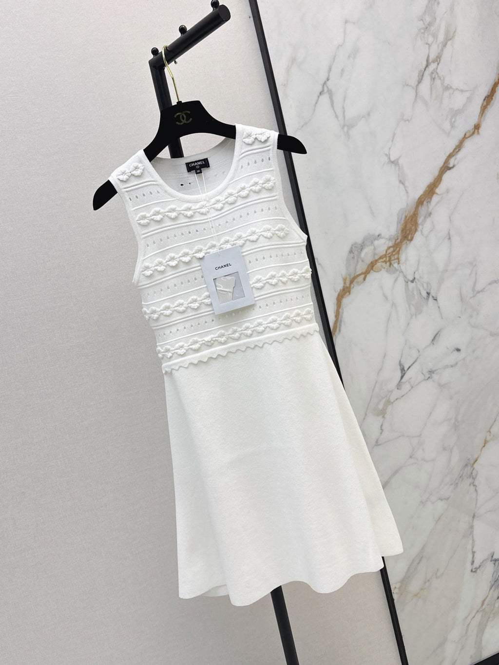 26FW New Girly-Style Sleeveless Knit Dress 🤍
