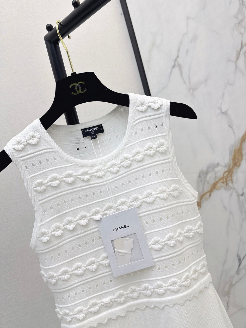 26FW New Girly-Style Sleeveless Knit Dress 🤍