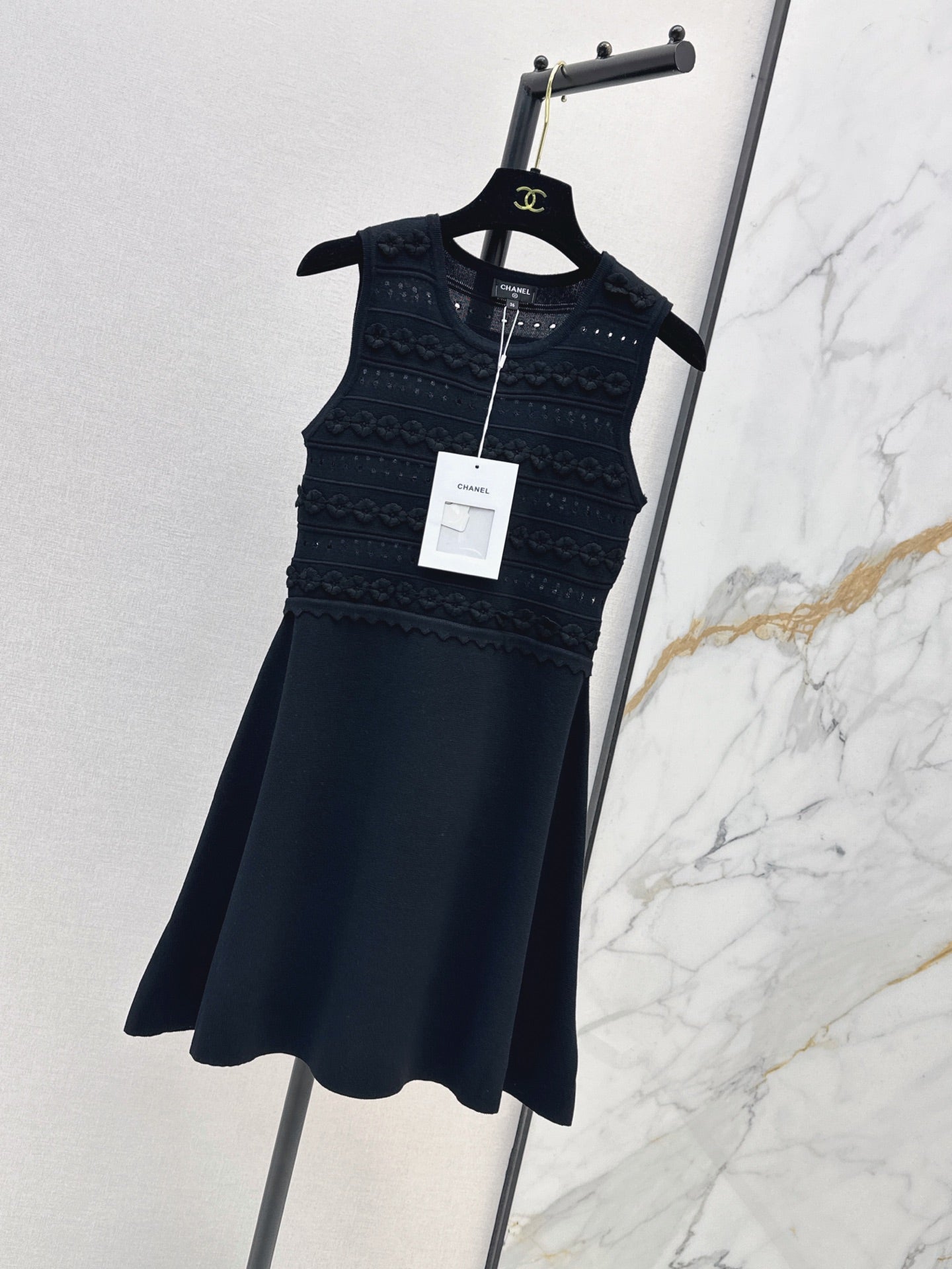 26FW New Girly-Style Sleeveless Knit Dress 🤍