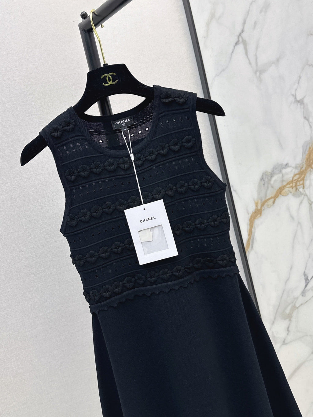 26FW New Girly-Style Sleeveless Knit Dress 🤍
