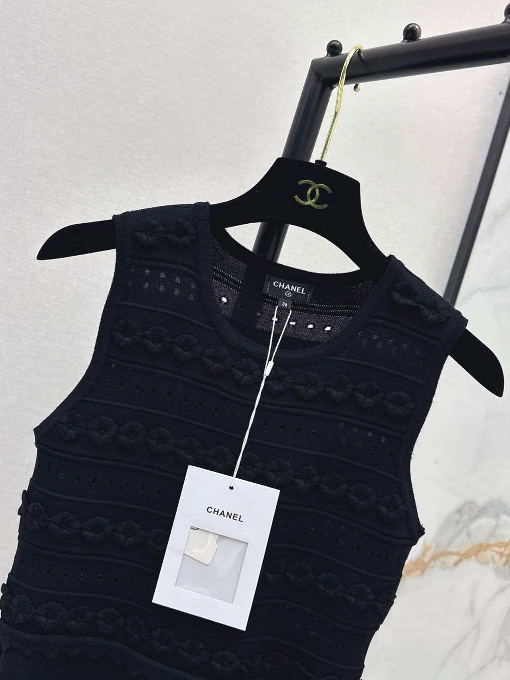 26FW New Girly-Style Sleeveless Knit Dress 🤍
