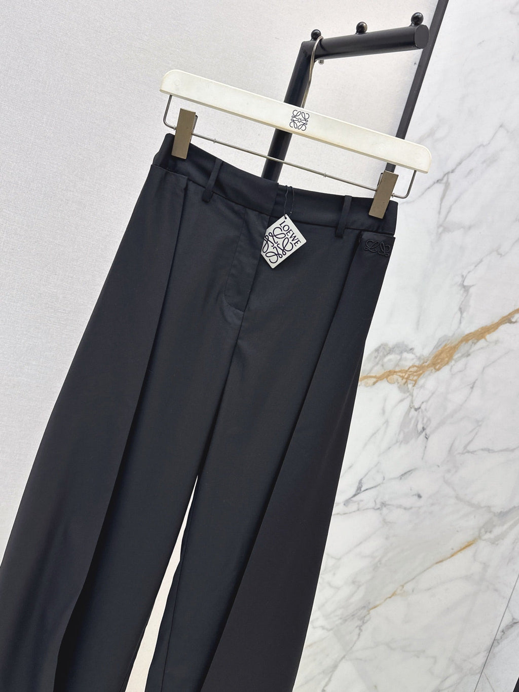 26FW New Pleated Wide-Leg Trousers 🖤