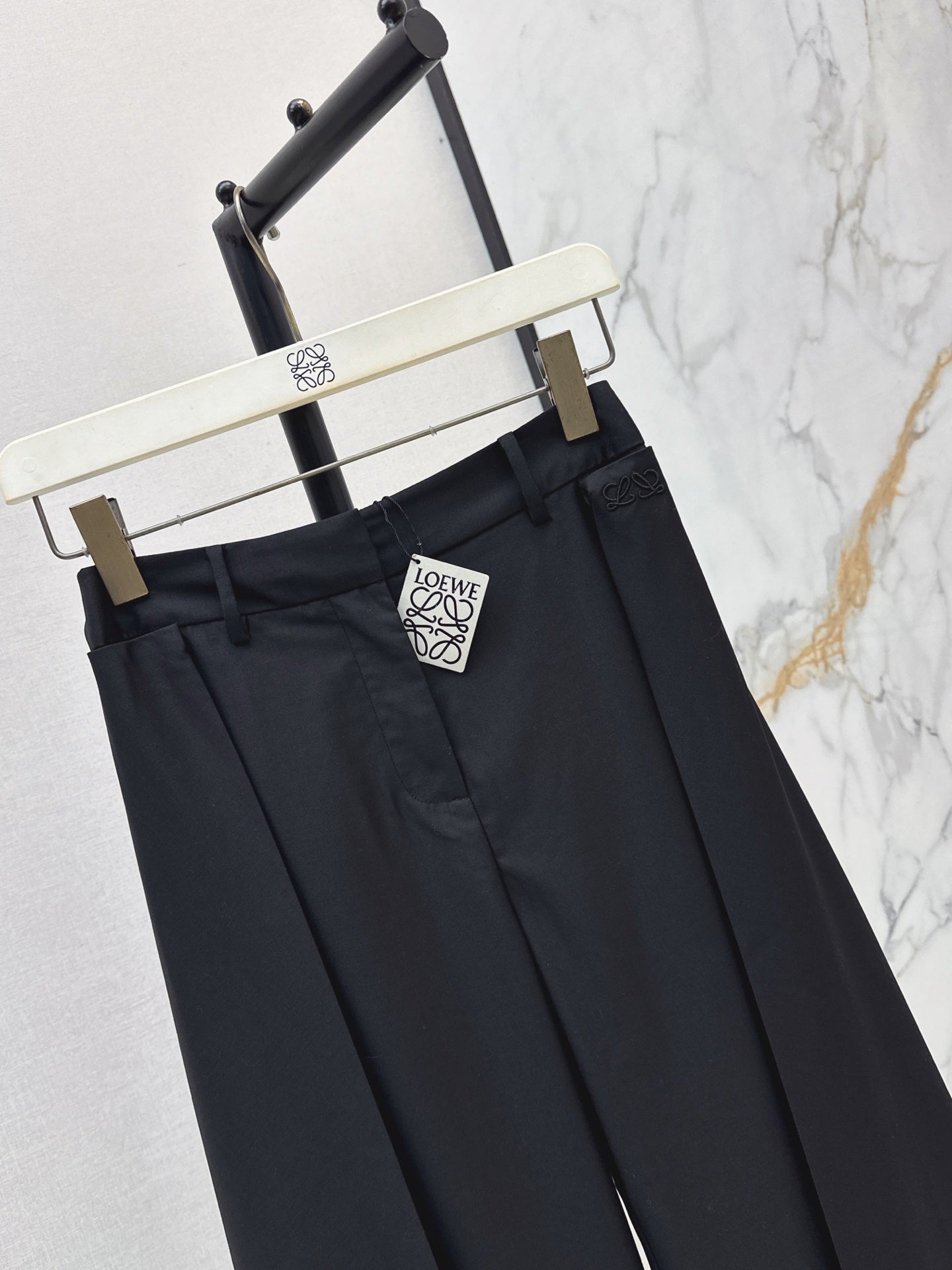 26FW New Pleated Wide-Leg Trousers 🖤