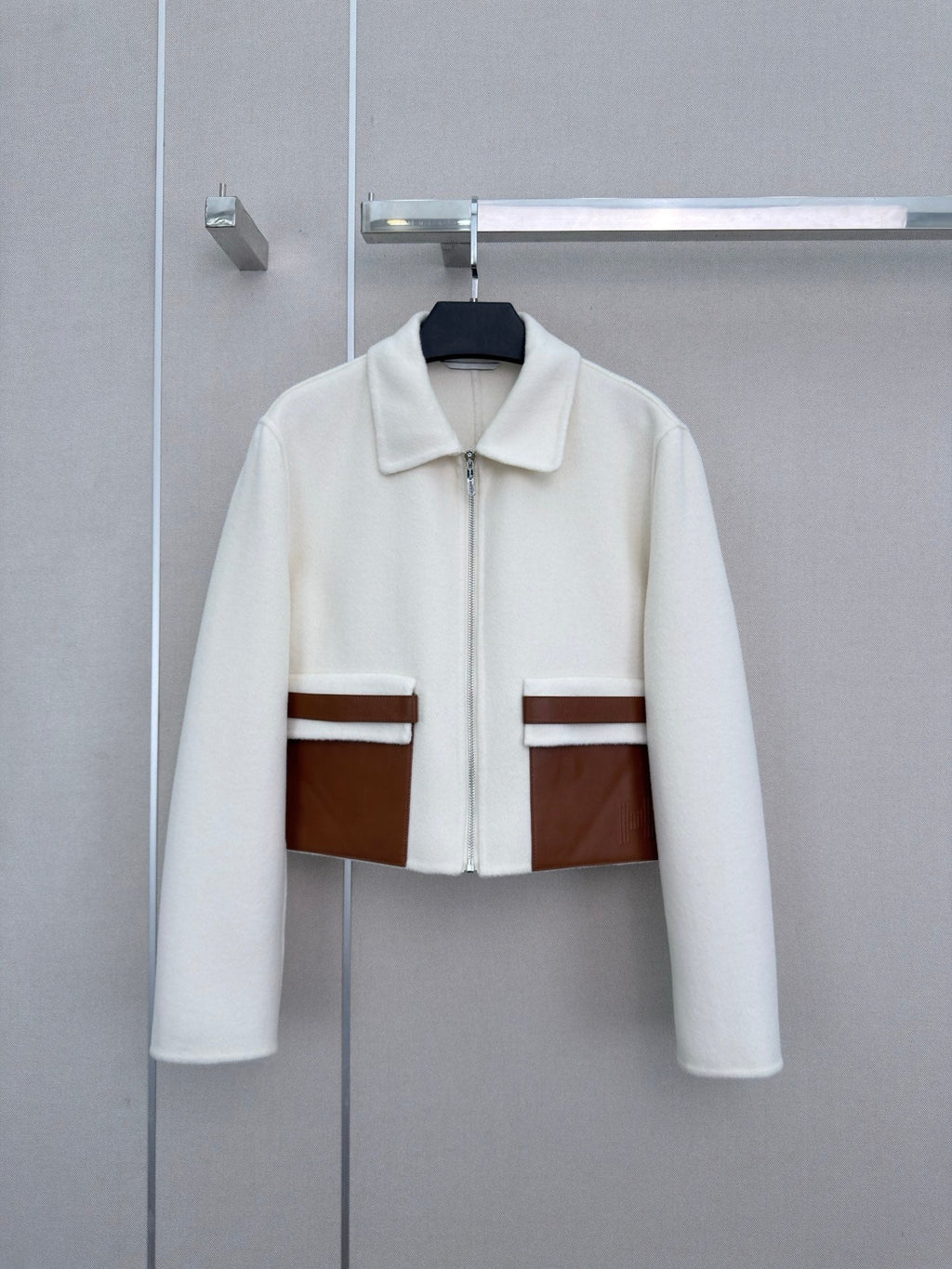 26FW New Reversible Cashmere Coat with Lapel Collar