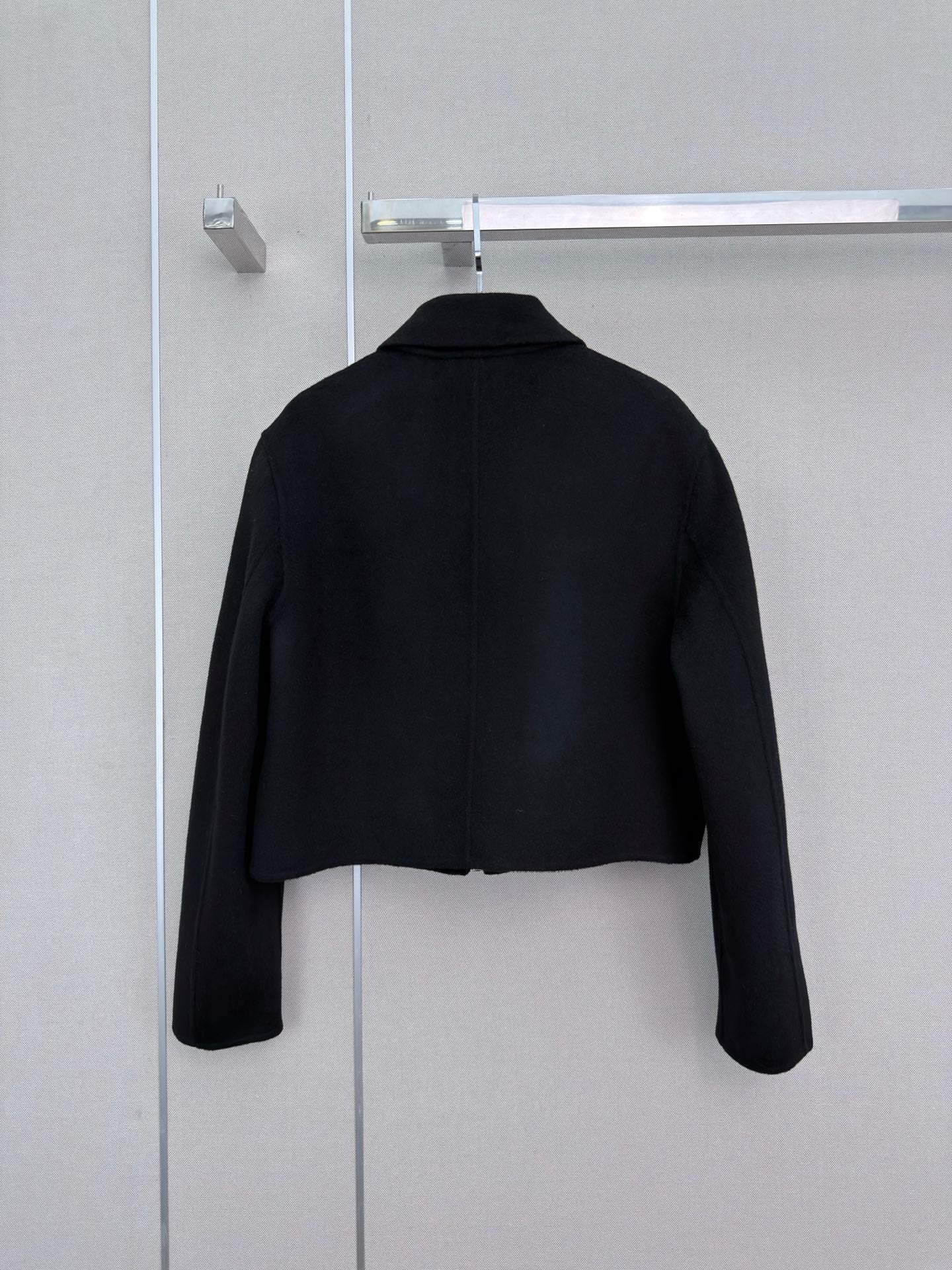 26FW New Reversible Cashmere Coat with Lapel Collar