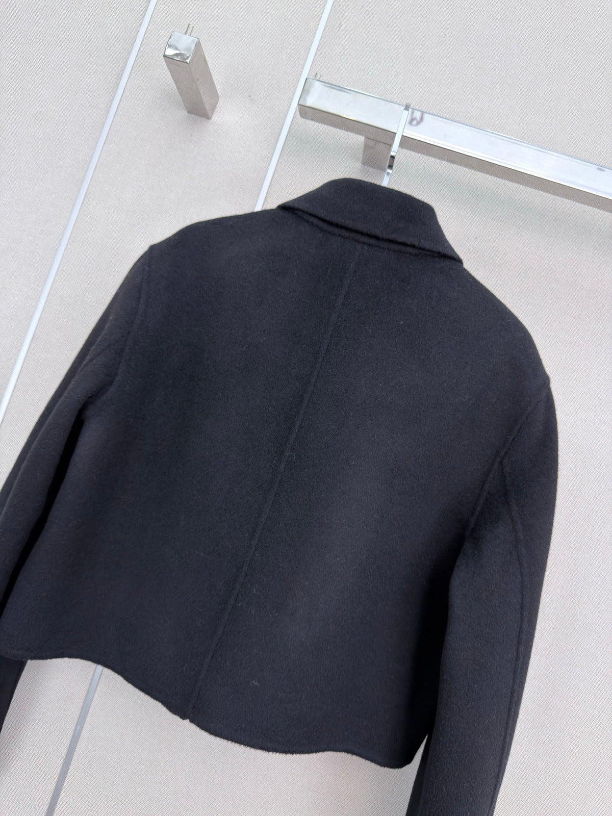 26FW New Reversible Cashmere Coat with Lapel Collar