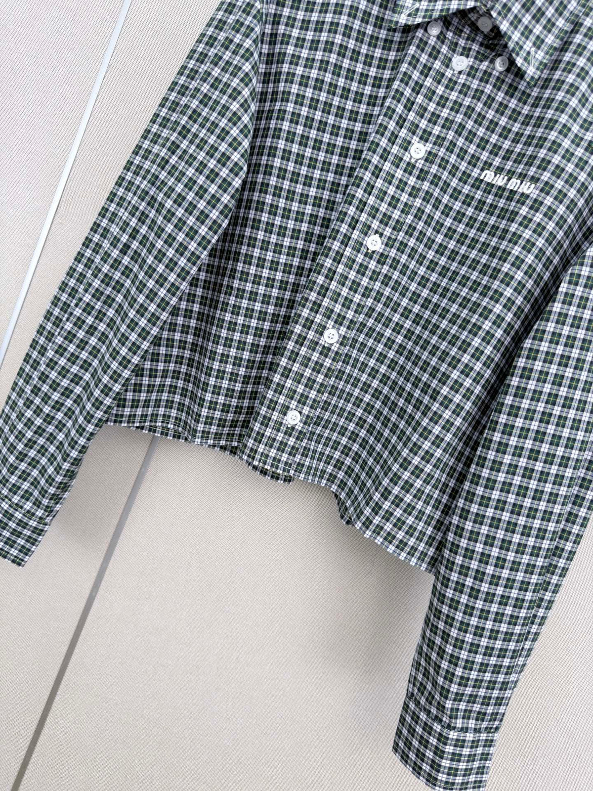 🔥Highest Quality🔥26FW New Plaid Long-Sleeve Shirt with Collar