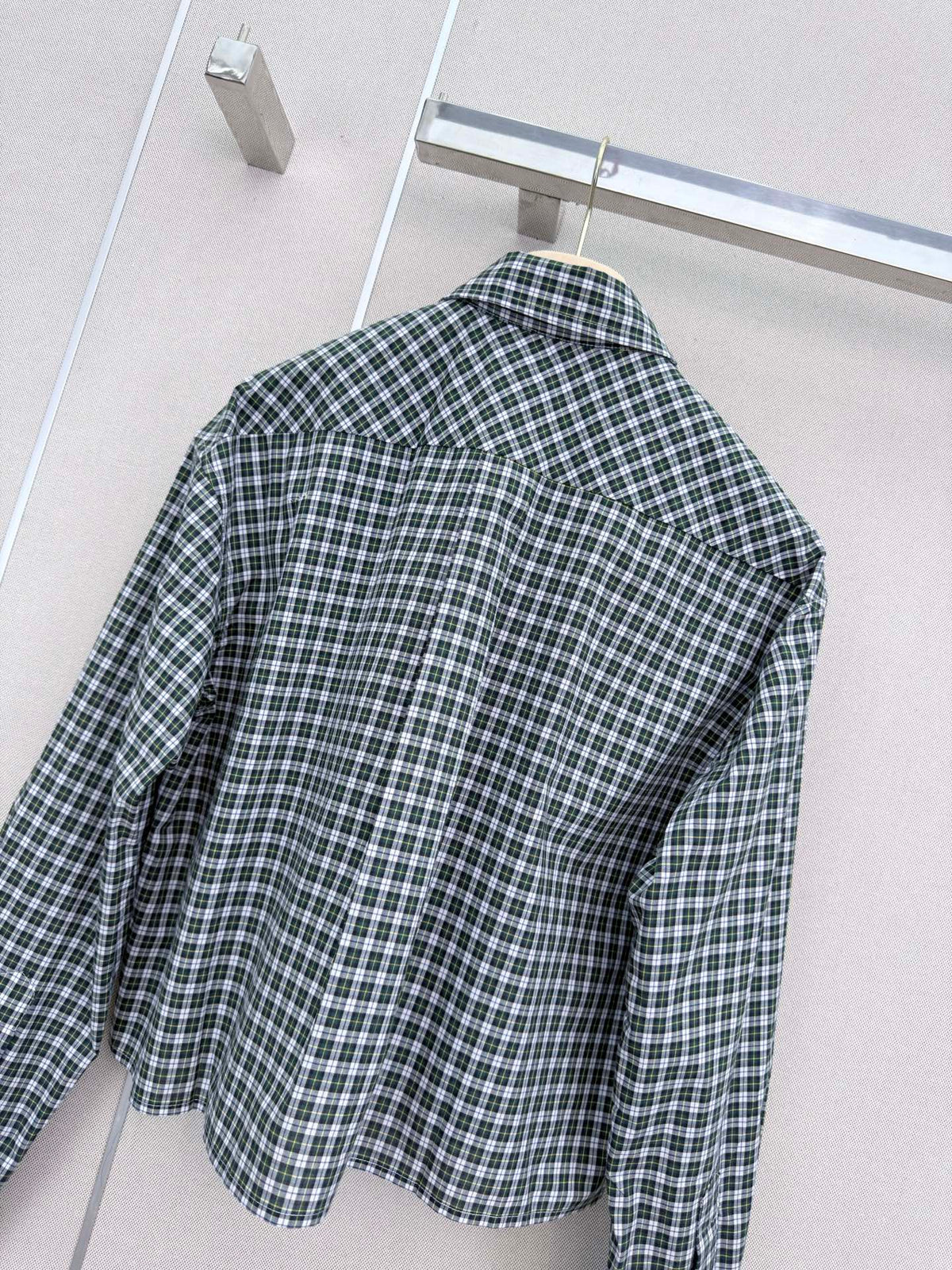 🔥Highest Quality🔥26FW New Plaid Long-Sleeve Shirt with Collar