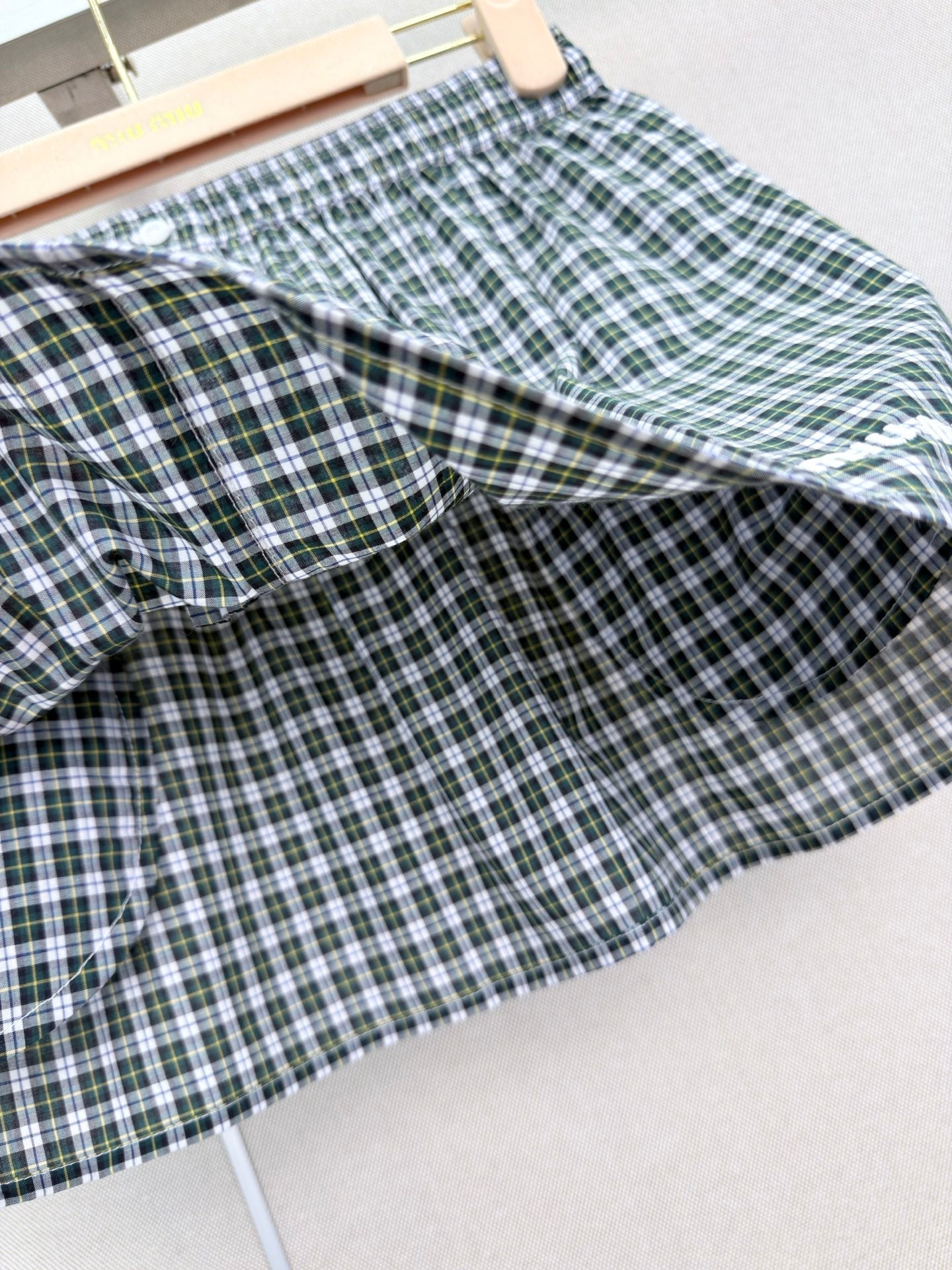 🔥Highest Quality🔥26FW New Plaid Mini Skirt with Elastic Waist