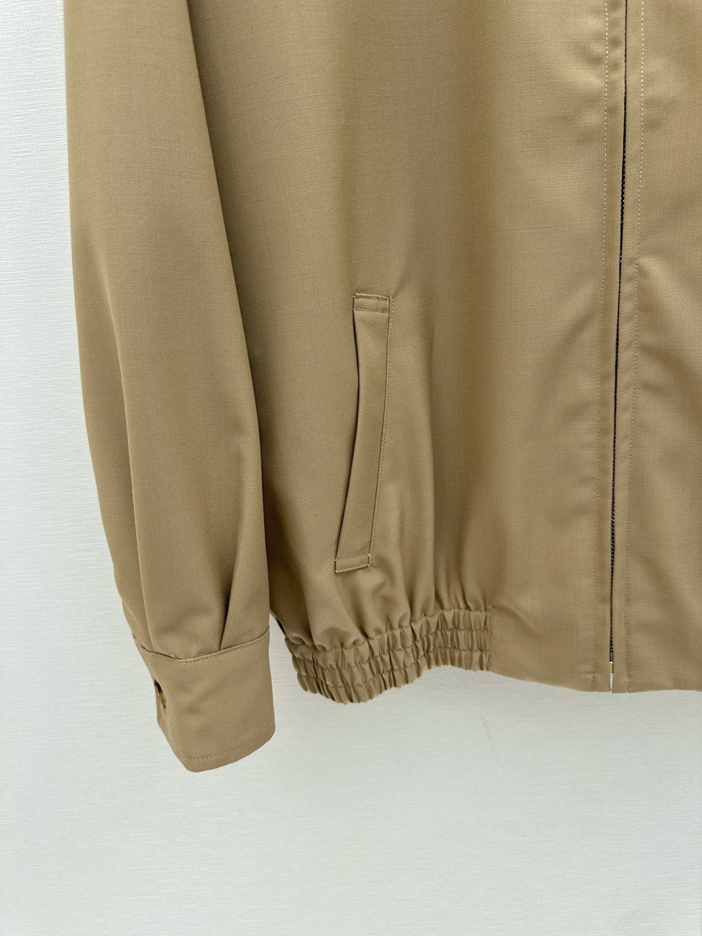 26FW New Khaki Zipper Jacket